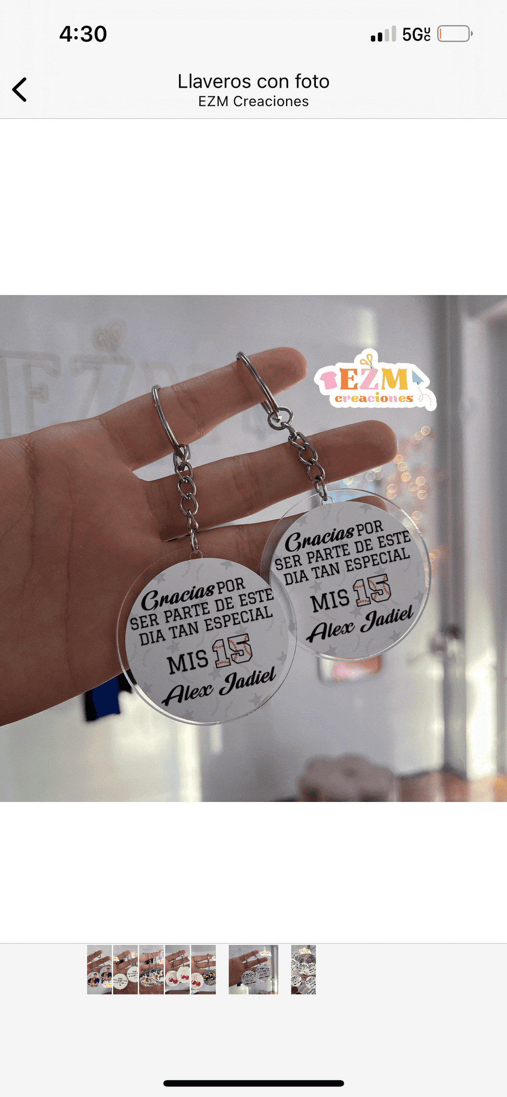 Llaveros Personalizados 2"