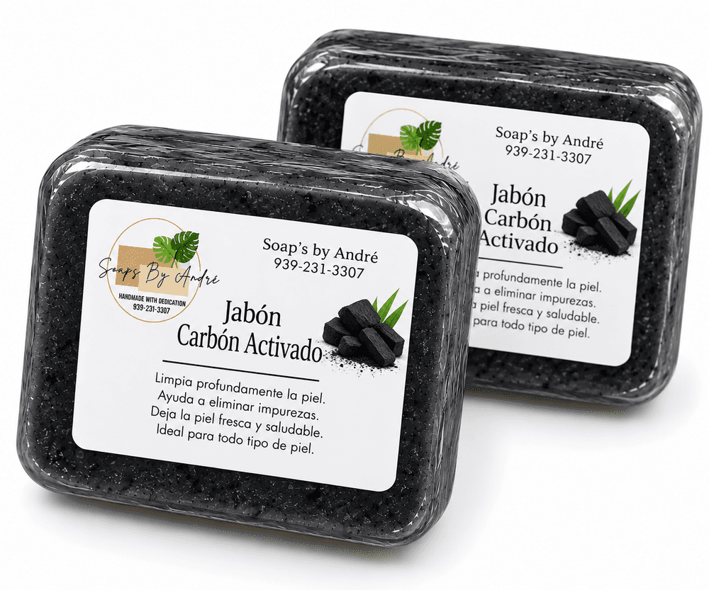JABÓN CARBÓN ACTIVADO 4 OZ
